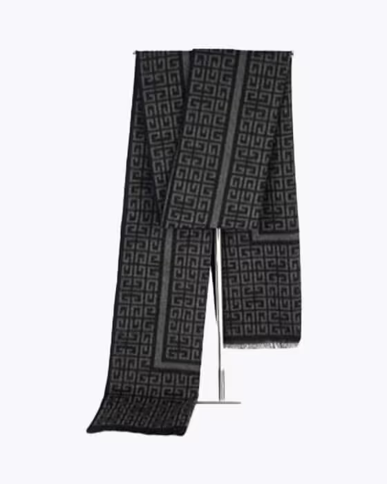 شال گردن موهر مردانه زنانه دورو طرح G جوراب نوین